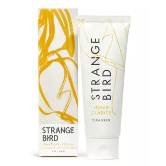 New Box Strange Bird Inner Clarity 3 in 1 Cleanser Exfoliate Mask 40z Full Size - Picture 1 of 5